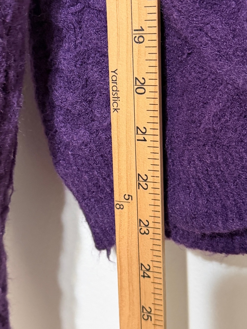Taylor Swift Speak Now Cardigan Size XL 2X Purple Stars Sweater Taylors Version - Picture 10 of 10
